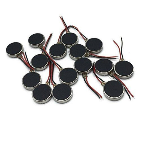 10mmx3mm Mini Small  Flat Coin Button Type DC Vibration Vibrating Motors